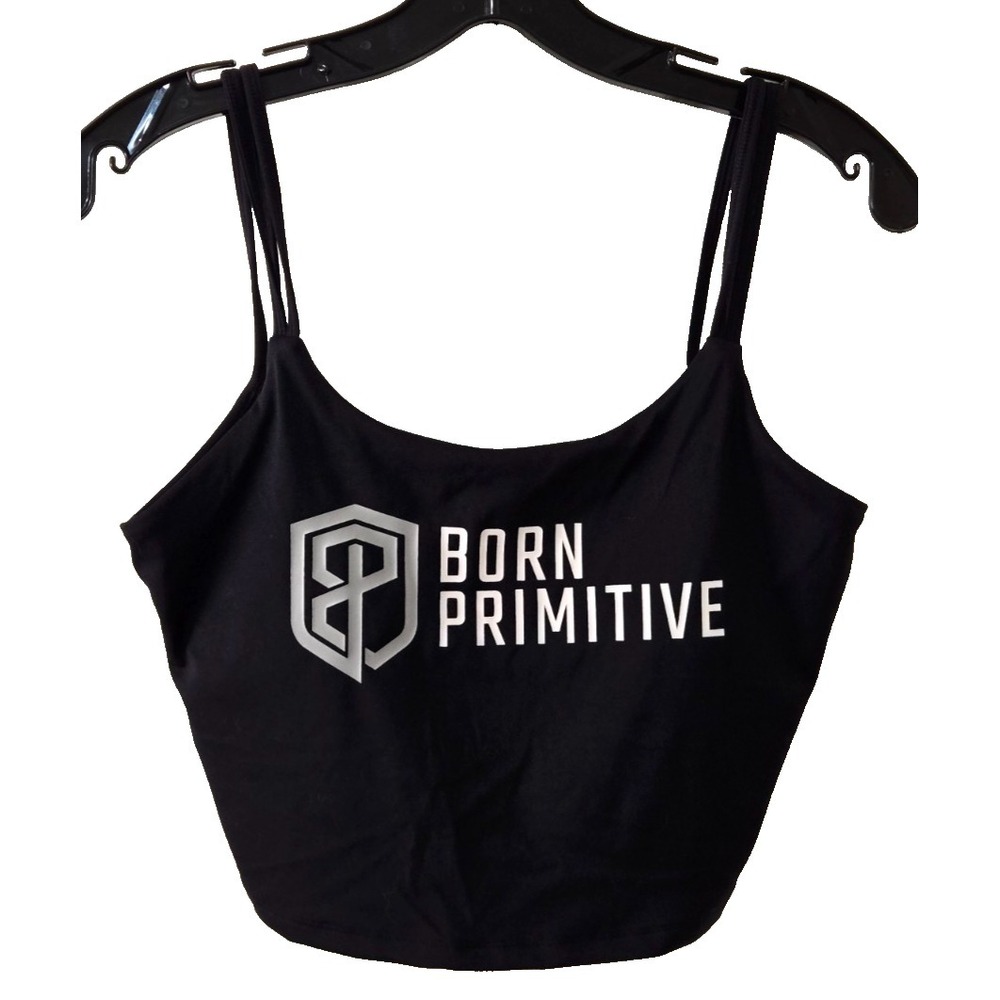 Born Primitive Don't Get It Twisted Sports Bra 2XL Brand Strength Black NWT